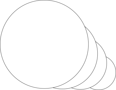 Dairesel beyaz üst üste binen çerçeve karışımı. Teknoloji tasarımı