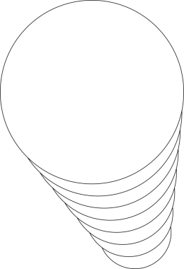 Dairesel beyaz üst üste binen çerçeve karışımı. Teknoloji tasarımı