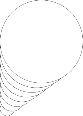 Dairesel beyaz üst üste binen çerçeve karışımı. Teknoloji tasarımı