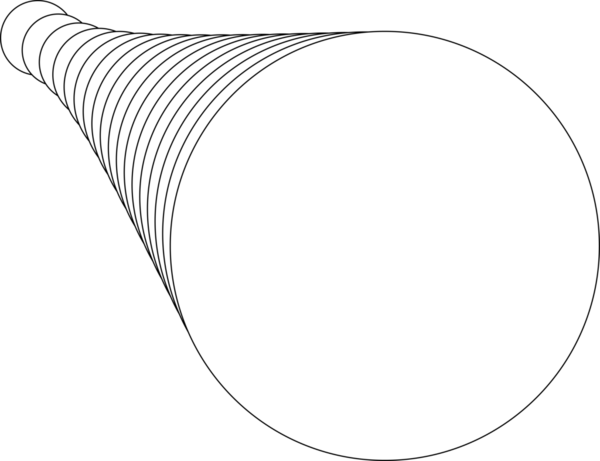 Dairesel beyaz üst üste binen çerçeve karışımı. Teknoloji tasarımı