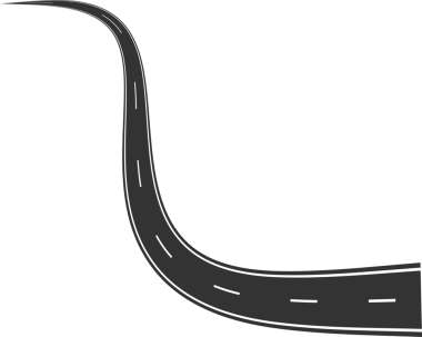 Beyaz işaretli yol kıvrımları, otoyol, trafik, sokak, yarış