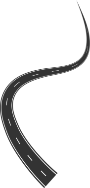 Beyaz işaretli yol kıvrımları, otoyol, trafik, sokak, yarış