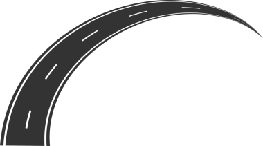 Beyaz işaretli yol kıvrımları, otoyol, trafik, sokak, yarış