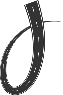 Beyaz işaretli yol kıvrımları, otoyol, trafik, sokak, yarış