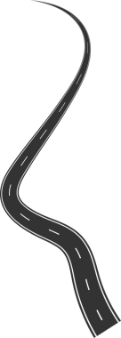 Beyaz işaretli yol kıvrımları, otoyol, trafik, sokak, yarış