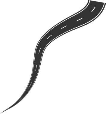 Beyaz işaretli yol kıvrımları, otoyol, trafik, sokak, yarış