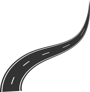 Beyaz işaretli yol kıvrımları, otoyol, trafik, sokak, yarış