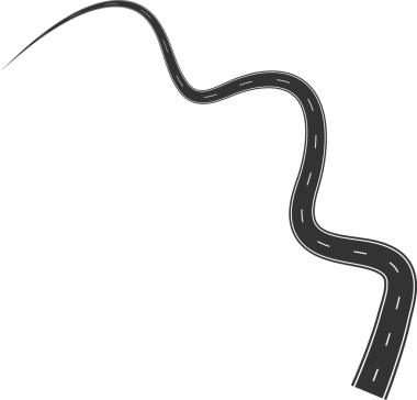 Beyaz işaretli yol kıvrımları, otoyol, trafik, sokak, yarış