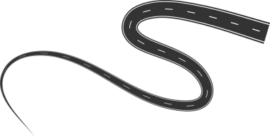 Beyaz işaretli yol kıvrımları, otoyol, trafik, sokak, yarış