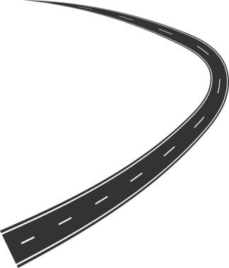 Beyaz işaretli yol kıvrımları, otoyol, trafik, sokak, yarış