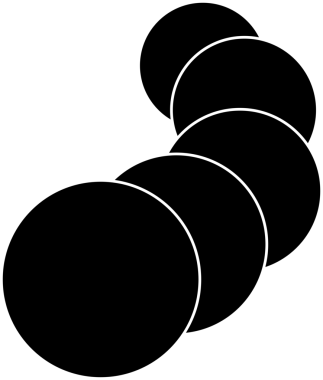 Çember çizgisi eğrisi ve harmanlama dizaynı. Teknoloji kavramı, dijital