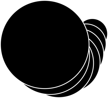 Çember çizgisi eğrisi ve harmanlama dizaynı. Teknoloji kavramı, dijital