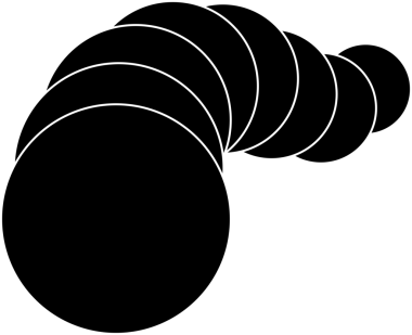 Çember çizgisi eğrisi ve harmanlama dizaynı. Teknoloji kavramı, dijital