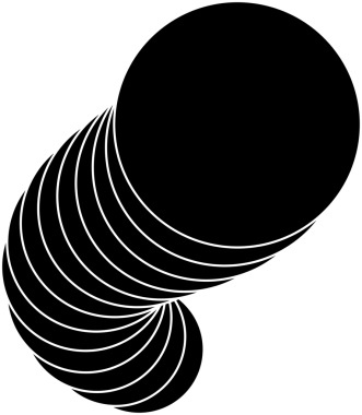 Çember çizgisi eğrisi ve harmanlama dizaynı. Teknoloji kavramı, dijital