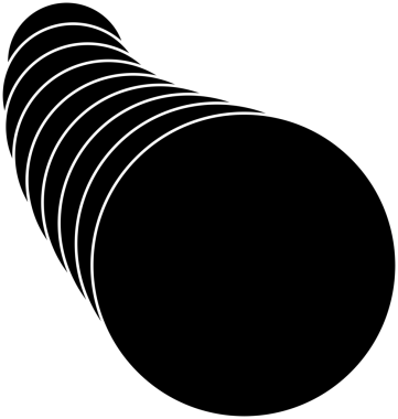 Çember çizgisi eğrisi ve harmanlama dizaynı. Teknoloji kavramı, dijital