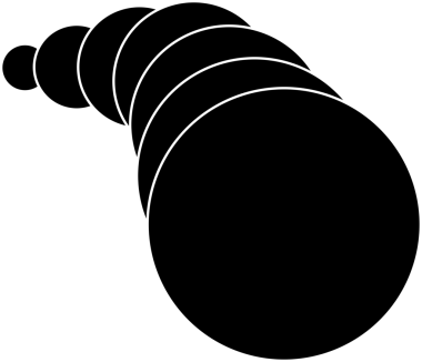 Çember çizgisi eğrisi ve harmanlama dizaynı. Teknoloji kavramı, dijital