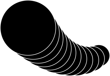Çember çizgisi eğrisi ve harmanlama dizaynı. Teknoloji kavramı, dijital