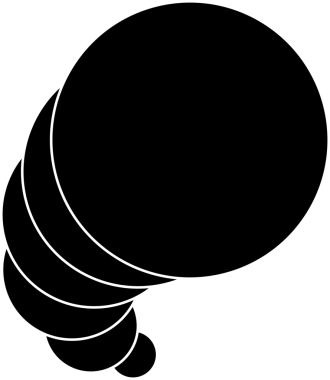 Çember çizgisi eğrisi ve harmanlama dizaynı. Teknoloji kavramı, dijital