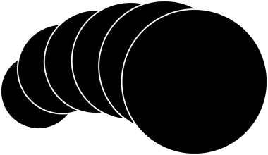 Çember çizgisi eğrisi ve harmanlama dizaynı. Teknoloji kavramı, dijital