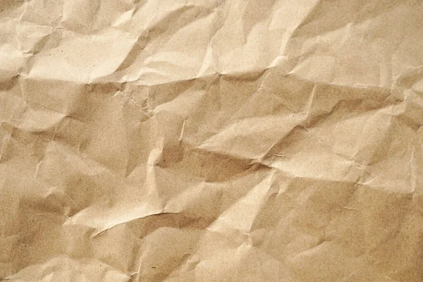 Verkreukeld Papier Als Textuur Achtergrond — Stockfoto