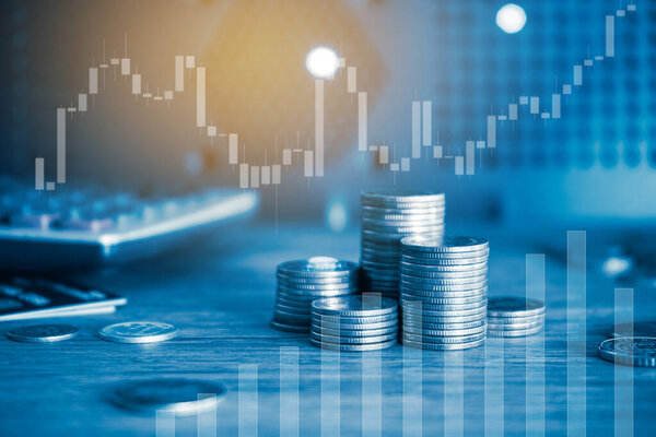 golden bitcoins on dark wooden surface. cryptocurrency.