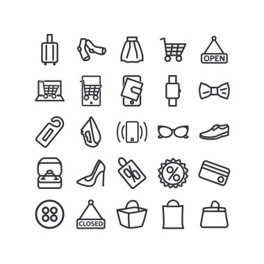 Alışveriş arabası olan bir simge, online alışveriş