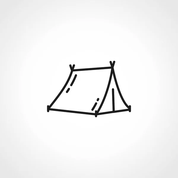 캠핑용 아이콘 아이콘 — 스톡 벡터