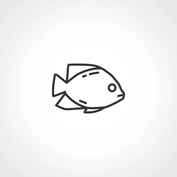 鱼线图标 鱼线图标 — 图库矢量图片