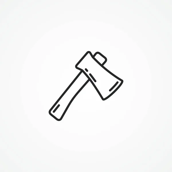 Line Icon Cut Tool Outline Icon — Stockvektor