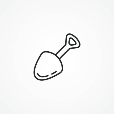 Kürek çizgisi simgesi. Kürek çizgisi simgesi.