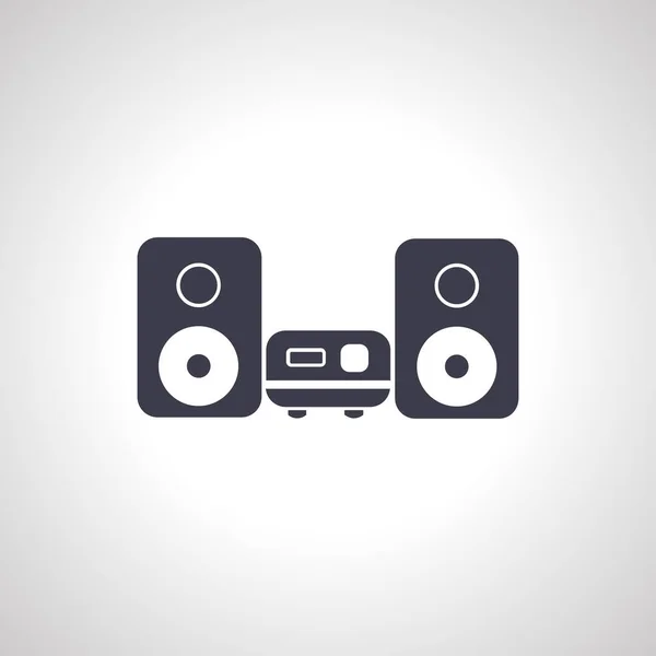 Home Theater Speakers Icon Stereo System Icon — Stock Vector