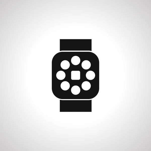 Icône Smartwatch Icône Montre Intelligente — Image vectorielle