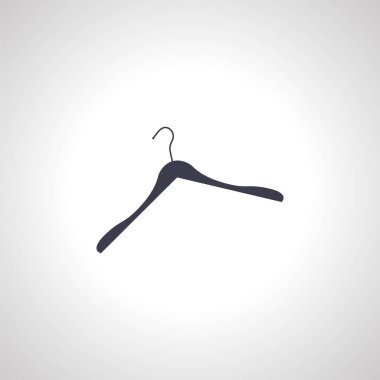 Askı simgesi. Kumaş askısı simgesi