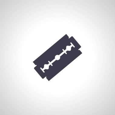 Razor Blade ikonu. Ustura Bıçağı simgesi.