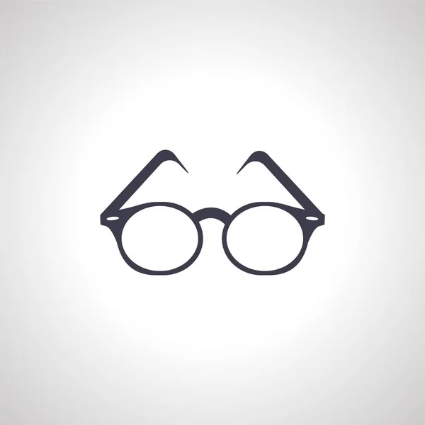 Szemüveg Ikon Szemüveges Ikon Szemüveg Ikon Szemüveg Ikon — Stock Vector