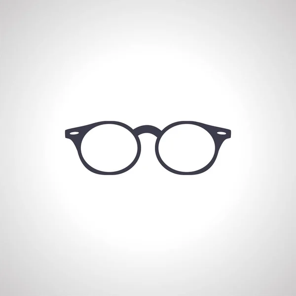 Glasikonen Glasögonikonen Glasikonen Glasögonikon — Stock vektor