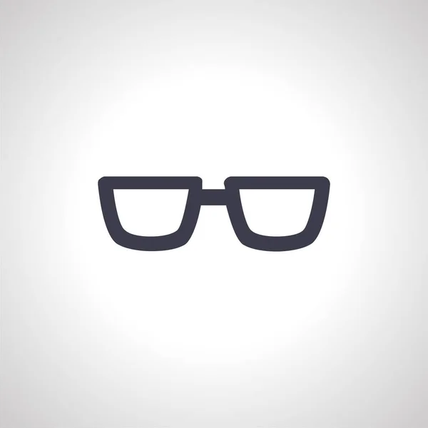 Gözlük Ikonu Gözlük Ikonu Gözlük Ikonu Gözlük Simgesi — Stok Vektör