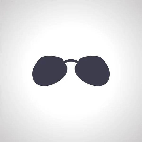 Brillensymbol Sonnenbrille — Stockvektor