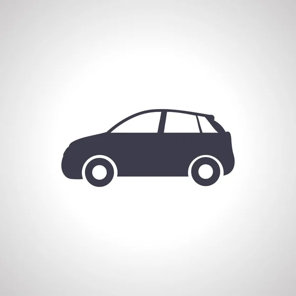 Іконка Автомобіля Значок Сімейного Автомобіля — стоковий вектор