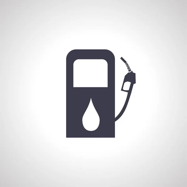Значок Заправки Значок Бензинового Насоса Знак Топлива — стоковый вектор