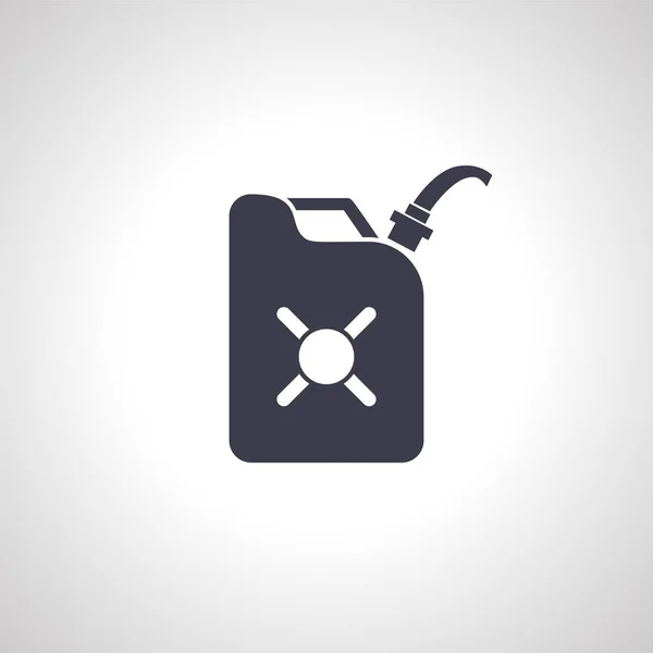 Petrol Canister Icon Jerrycan Icon — Stock Vector