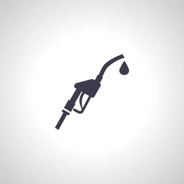 Refueling Gun Icon Gasoline Pump Icon Fuel Sign — Stock Vector