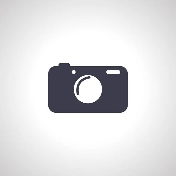 Fotokamera Symbol Ikone Der Fotokamera — Stockvektor