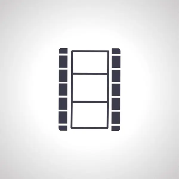 Foto Video Frame Tape Symbol — Stockvektor
