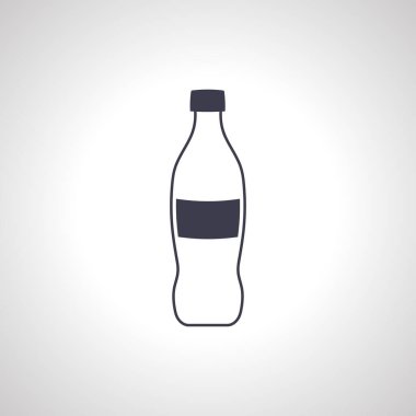 Soda bottle icon, Fizzy Soda bottle icon,
