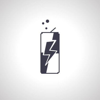 energy drink can icon. energy drink icon.