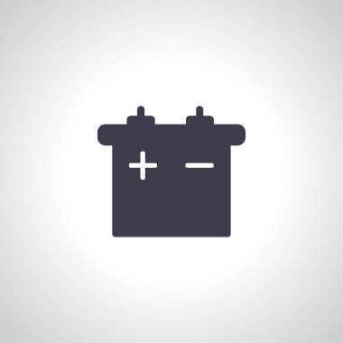 Car Battery Icon. car battery icon