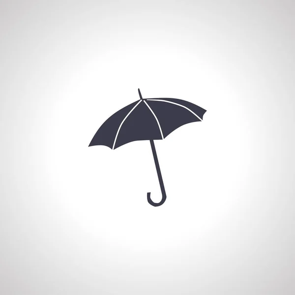 Şemsiye Simgesi Şemsiye Izole Edilmiş Simgesi — Stok Vektör