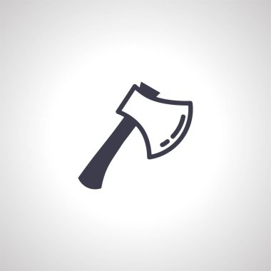 ax simgesi, ax kesme aracı simgesi.