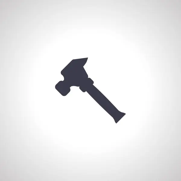 Hammer Symbol Reparatur Hammer Ikone — Stockvektor